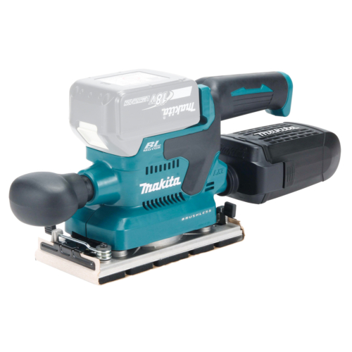 Makita 18V LXT ® Li-Ion 200 W 93x185 mm rezgőcsiszoló Z (akku és töltő nélkül)