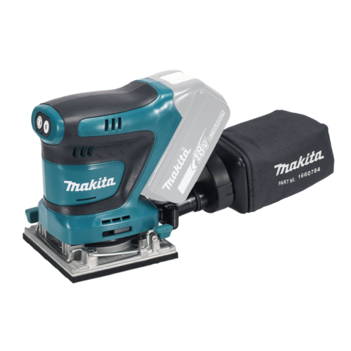 Makita 18V LXT ® Li-Ion 210 W 112x102 mm rezgőcsiszoló Z (akku és töltő nélkül)
