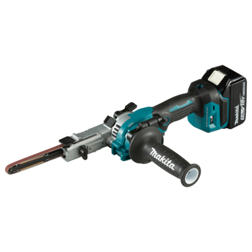 Makita 18V LXT ® Li-ion BL 9x533 keskeny szalagcsiszoló 2x5,0Ah