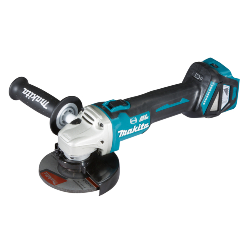 Makita 18V LXT ® Li-ion BL AWS 125mm sarokcsiszoló ford+fék Z + adapter (akku és töltő nélkül)