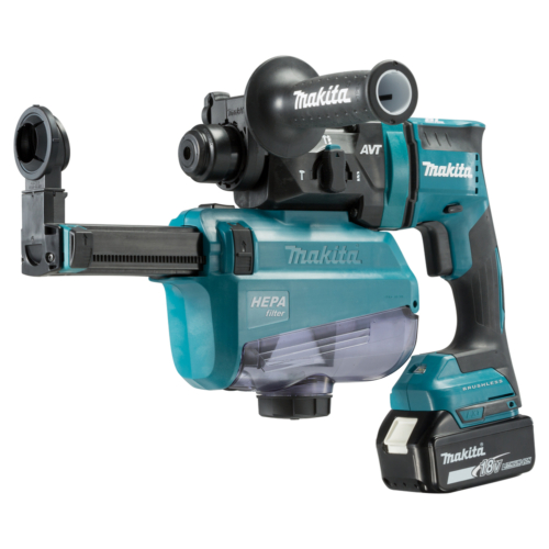 Makita 18V LXT ® Li-ion BL AWS 1,7J SDS-PLUS fúró-vésőkalapács 2x5,0Ah