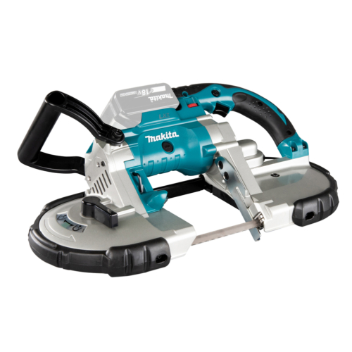 Makita 18V LXT ® Li-ion szalagfűrész v: 120mm Z (akku és töltő nélkül)