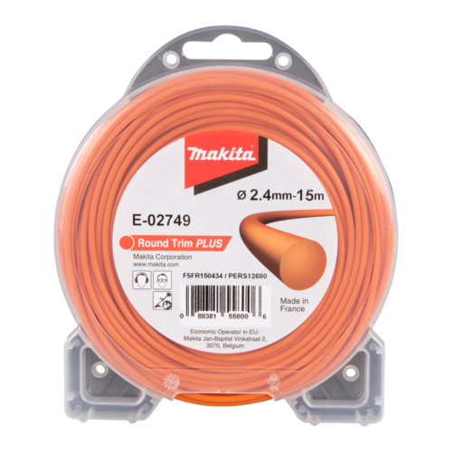 Makita damil kerek "roundTRIM PLUS" 2,4mm x 15m