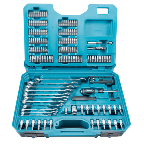 Makita 221 részes 1/2" szerszámkészlet műanyag kofferben