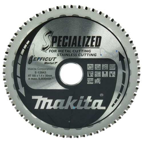 Makita EFFICUT körfűrészlap 185x30 mm Z60 FÉM