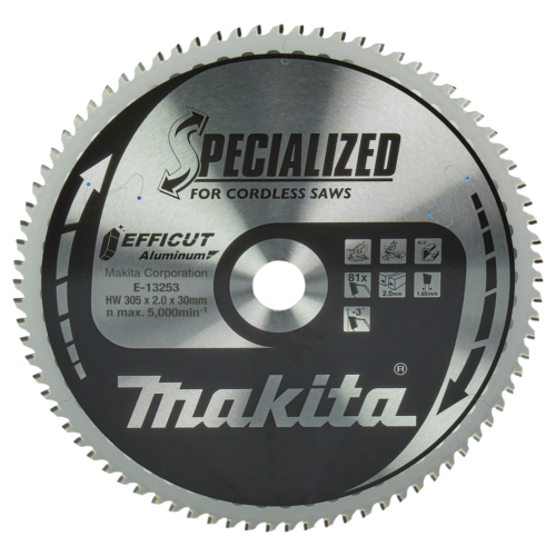 Makita EFFICUT körfűrészlap 306x30 mm Z81 ALU
