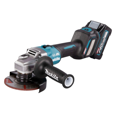 Makita 40Vmax XGT ® Li-ion BL AWS 125mm sarokcsiszoló + FÉ2x4,0Ah