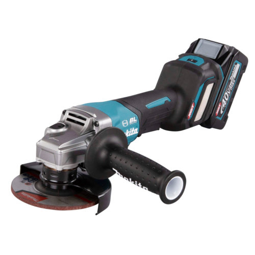 Makita 40Vmax XGT ® Li-ion BL AWS 125mm sarokcsiszoló + FÉ2x4,0Ah