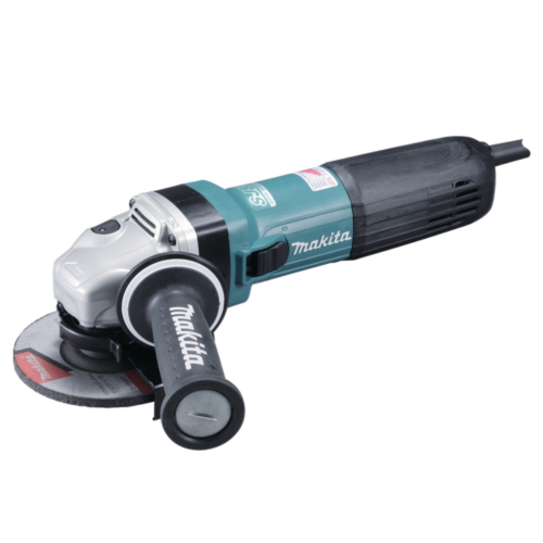 Makita 125mm 1400W sarokcsiszoló kons + ford + fék