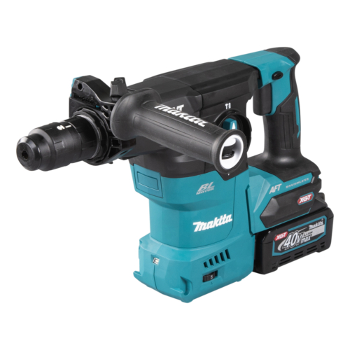 Makita 40Vmax XGT ® Li-ion BL AFT AWS AVT 30mm 3,9J SDS-PLUS fúró-vésőkalapács cst 2x4,0Ah