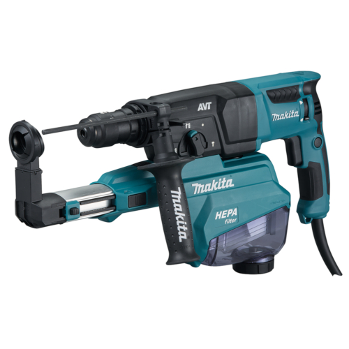 Makita 800W 2,6J SDS-Plus fúró-vésőkalapács cst AVT PORELSZÍVÓVAL