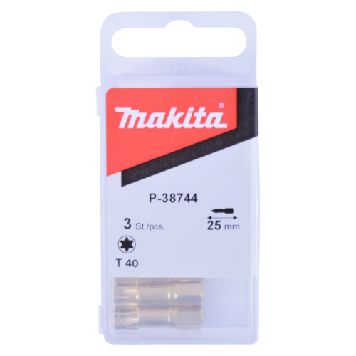 Makita gyémánt-zafír bevonatú bit T40 25mm 3db