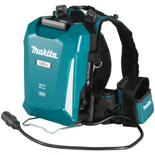 Makita 1200Wh 36V 33,5Ah akkumulátor hátihevederrel