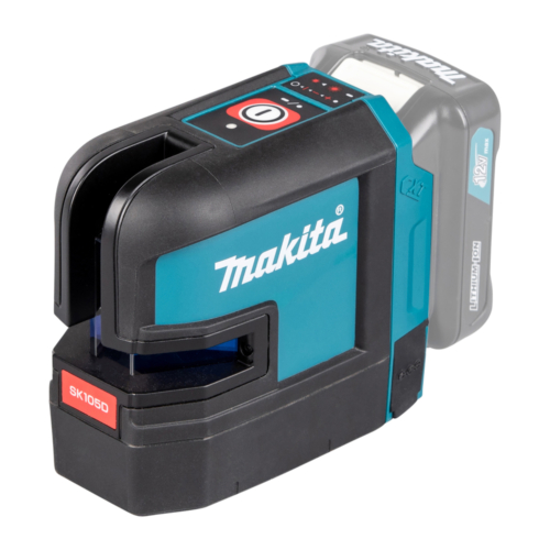 Makita 12Vmax CXT ® Li-ion kereszt lézer PIROS Z (akku és töltő nélkül)