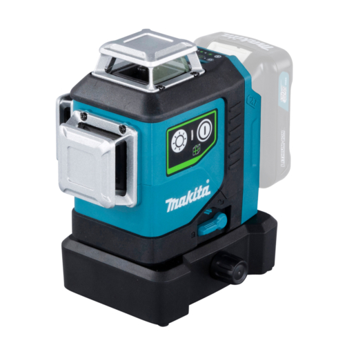 Makita 12Vmax CXT ® Li-ion 3xTELJES vonal lézer ZÖLD Z (akku és töltő nélkül)