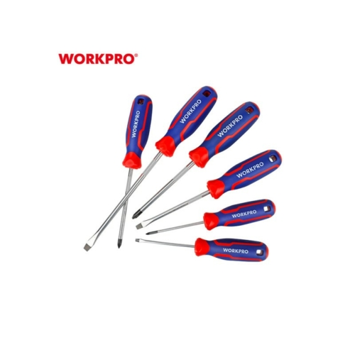 Workpro Csavarhúzó készlet Cr-V 6 db