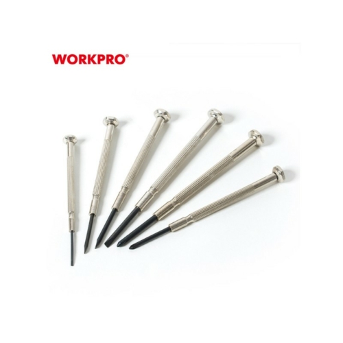 Workpro Csavarhúzó készlet műszerész Cr-V 6 db