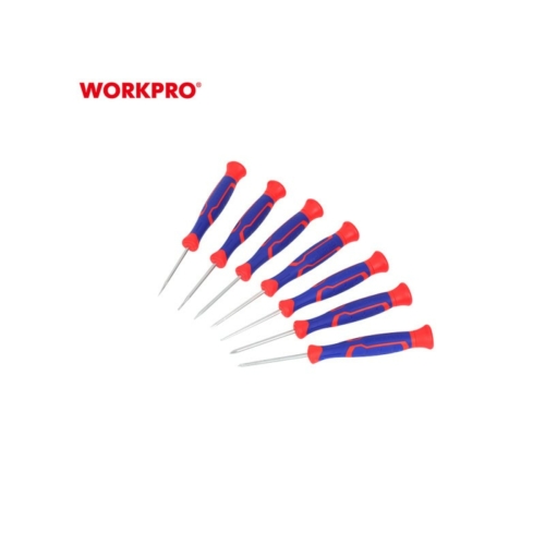Workpro Csavarhúzó készlet műszerész Cr-V 7 db