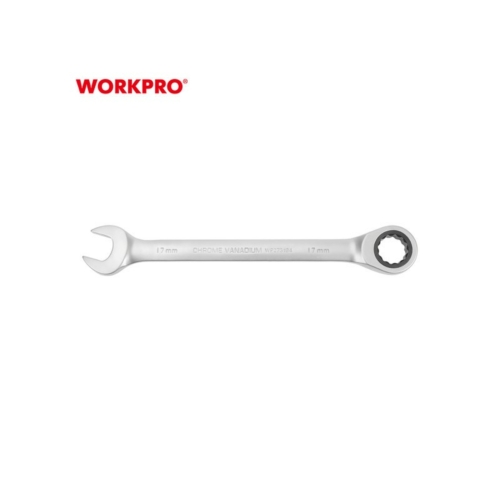 Workpro Csillag-villás kulcs racsnis Cr-V 19 mm