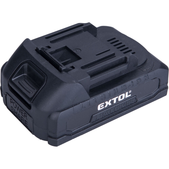 Extol tartalék akku Extol Craft Li-ion 20 V, 2000 mA