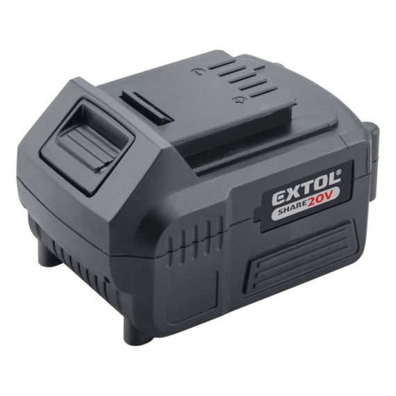 Extol tartalék akku 20V, Li-ion, Share20V, 4000mAh