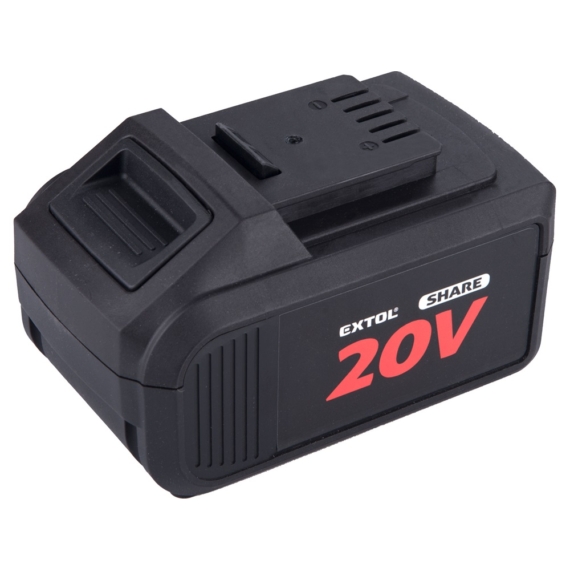 Extol tartalék akku 20V, Li-ion, Share20V, 6000mAh