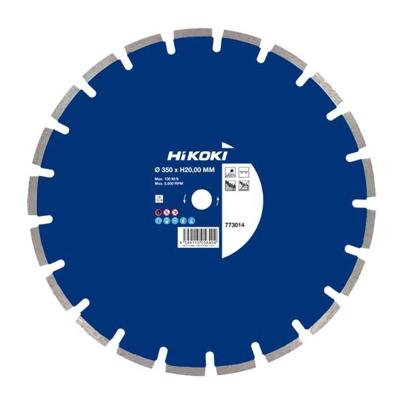 HIKOKI gyémántkorong 350x20x10