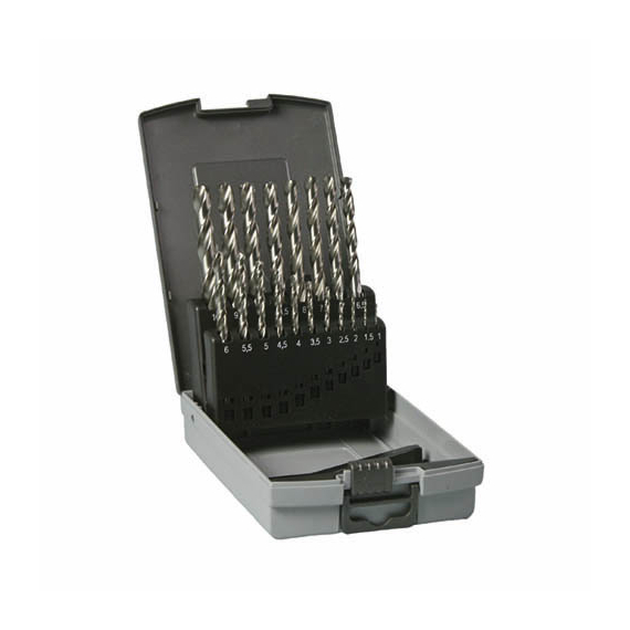 HIKOKI fúrószár szett 19db HSS-G 1-10mm