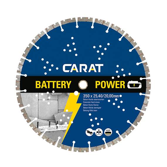 Carat gyémánt akkus géphez 350mm