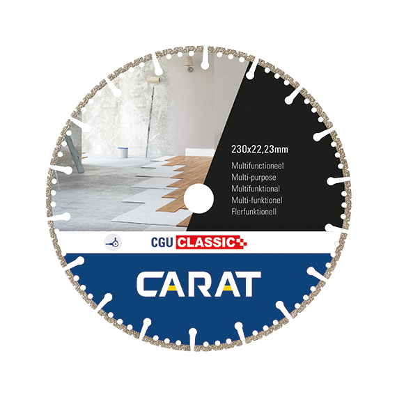 Carat gyémántkorong 125x22,2 galv.