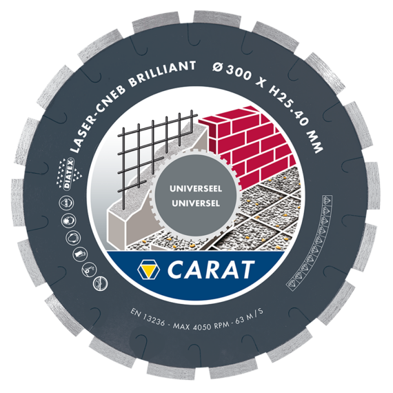 Carat gyémánt univ. 650x25,4