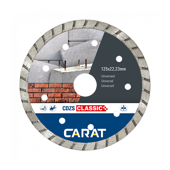 Carat gyémánt univ. standard 125x22