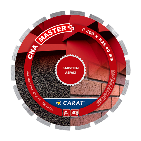 Carat abr. lézer Master 300X25,40mm