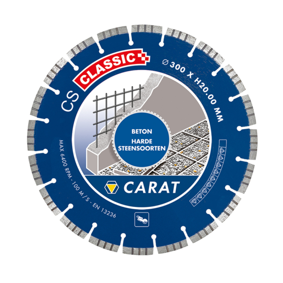 Carat gyémánt beton CL. 125x22,2