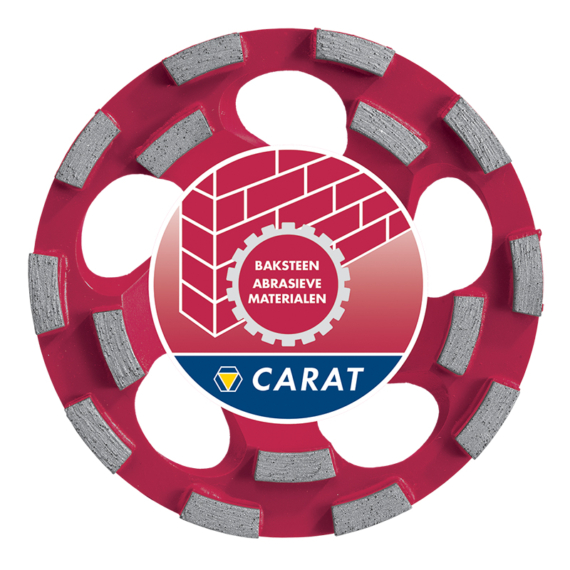 Carat gy.tácsa DUSTEC Beton125x22,23mm