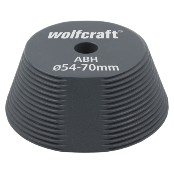 Körkivágó adapter furatbövítéshez, Ø54-70 mm furathoz, min. Ø76 lyukfürészhez