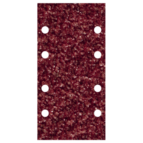 10 db tépőzáras csiszolólap K180 perforált 93x185 mm
