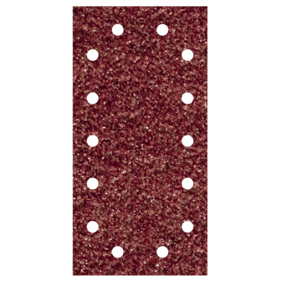 5db tépőzáras csiszolólap korund K120 perforált 115x230mm