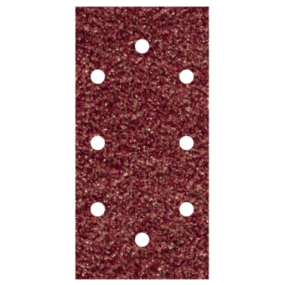 5db tépőzáras csiszolólap korund K40 93x190mm perforált