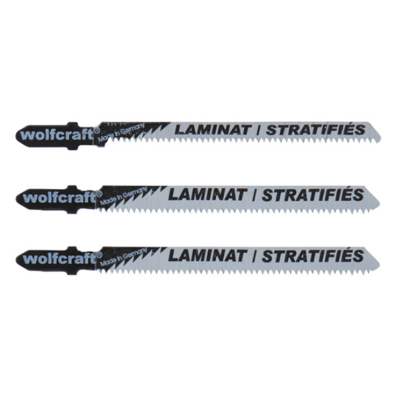 Dekopírfűrészlap 3db lamináthoz, HCT T 25mm 100/75 d=1.65mm