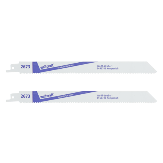 Szablyafűrészlap 2db BiM 210/230mm d=2.2,3.2mm