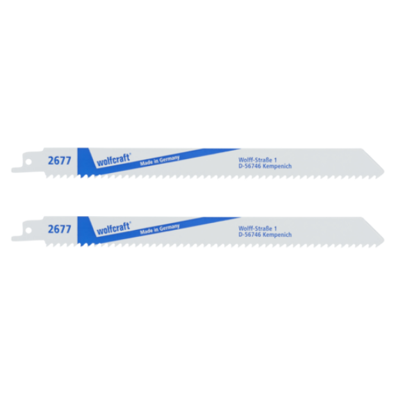 Szablyafűrészlap 2db BiM 210/230mm d=4.2mm