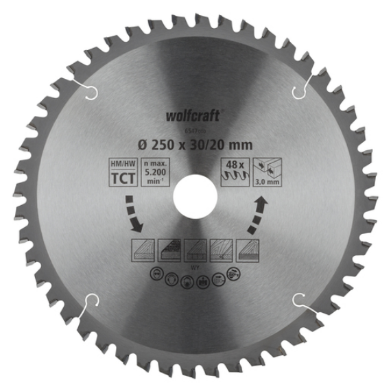 Körfűrészlap, HM, narancs sorozat, 48 fogú, Ø 210 mm, fejező/gérvágó