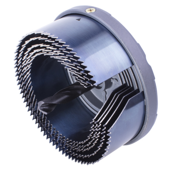 Standard lyukfűrész készlet halogén spotokhoz Plug&Play, Ø68,74,80,90,100mm
