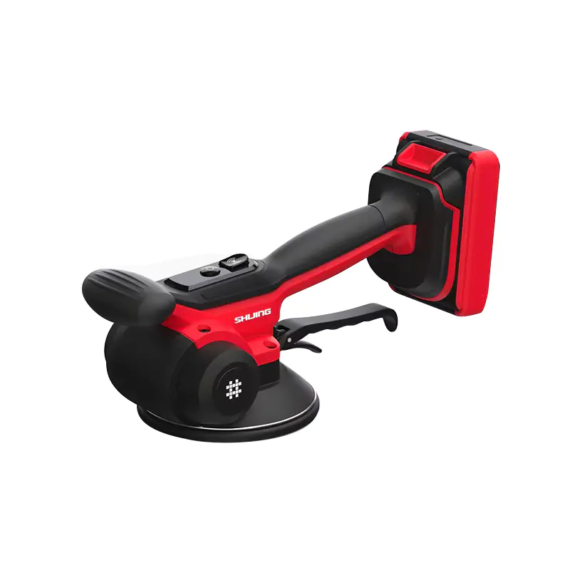 SHIJING akkumulátoros lapvibrátor 123mm  E9393
