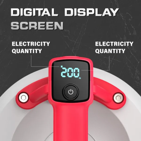 Shijing Elektromos fehér tapadókorong digitális kijelzővel 220kg-ig