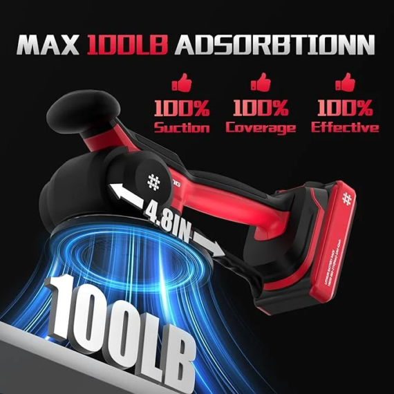 SHIJING akkumulátoros lapvibrátor 123mm  E9393