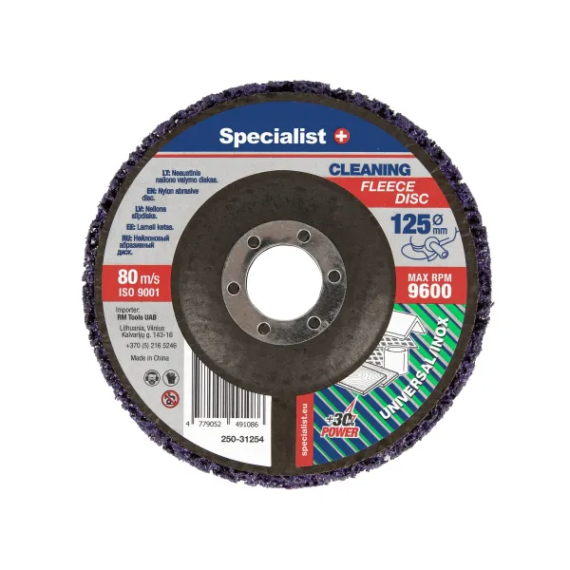 Specialist+  Csiszolókorong festék és rozsda eltávolításhoz 125mm