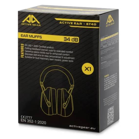 ActiveGear  Fülvédő  34dB