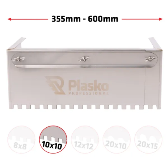 Plasko  Slide 600 állítható keretes lehúzó 20x10 mm, 345mm-600 mm-ig